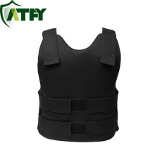 Camisa confortável leve de pouco peso preto NIJ IIIA da veste à prova de balas de Kevlar para a proteção pessoal